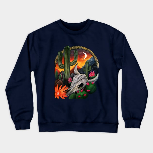 Desert Nights Crewneck Sweatshirt by adamzworld